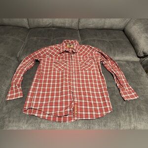 Cinch men’s long sleeve button up shirt